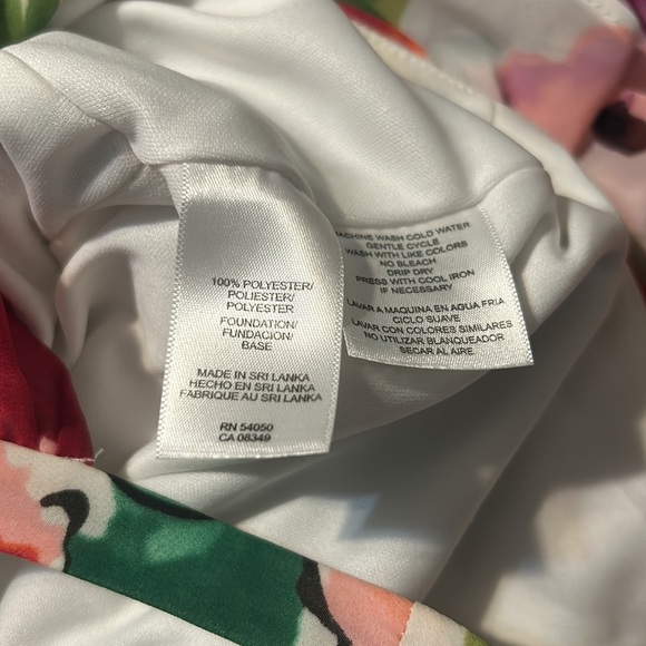 Evan Picone Halter Dress BEAUTIFUL!!! Size 6 Floral - Picture 8 of 8